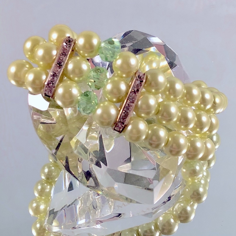 Triple Faux Pearl Bracelets
